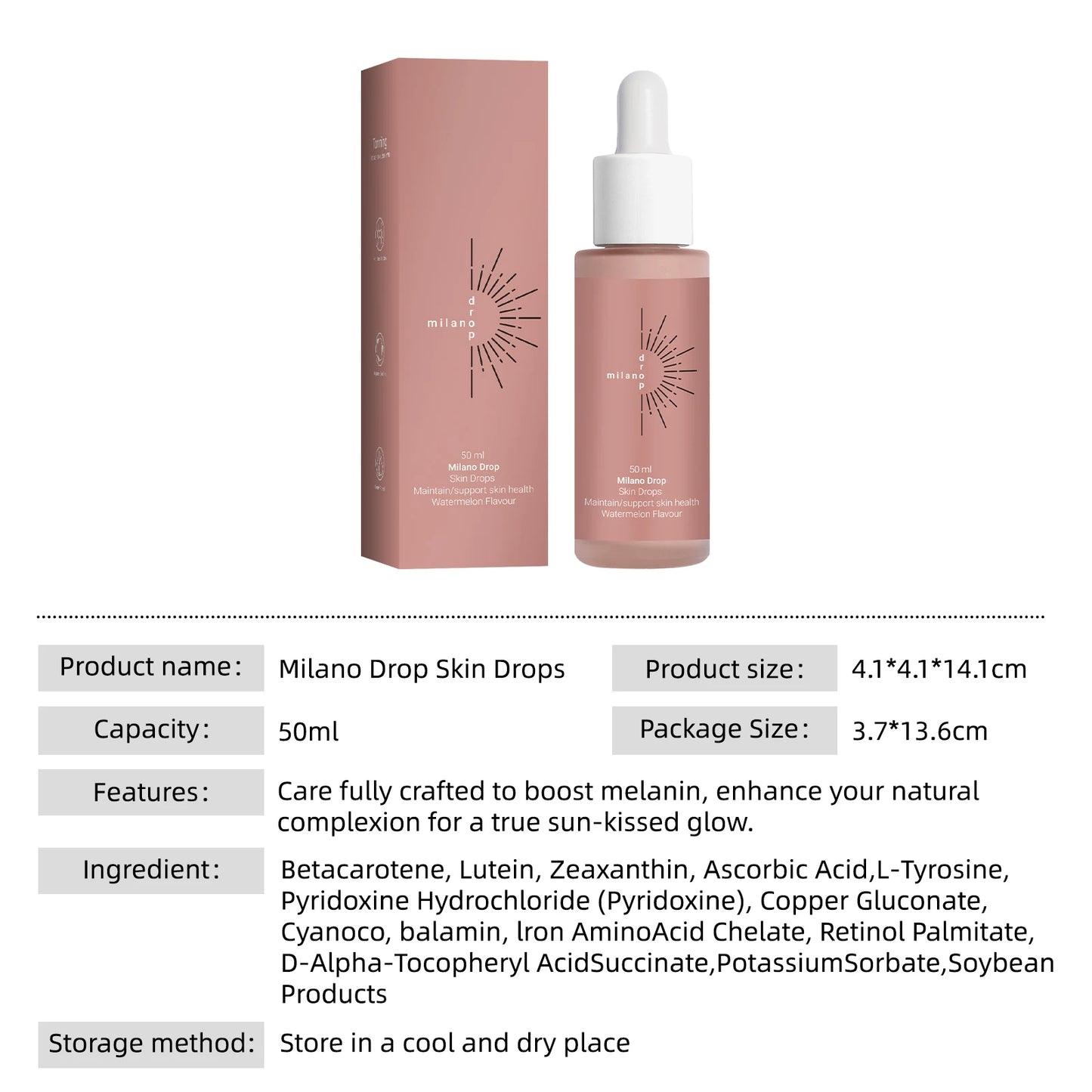 Melanin Tan Essence Serum